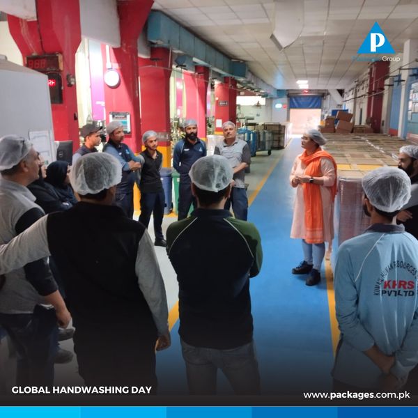 Global Handwashing Day at Packages